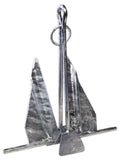 Tie Down Engineering Super Hooker Fluke Anchor 95026, Model 15HQ, 8 lb, Hot-Dip Galvanized, for Boats 28-30 ft