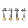 T-H Marine Jack Plate Bolt Kit BK-1, 1/2-20 x 2-3/4 Inch Stainless Steel Bolts with Lock Nuts and Washers