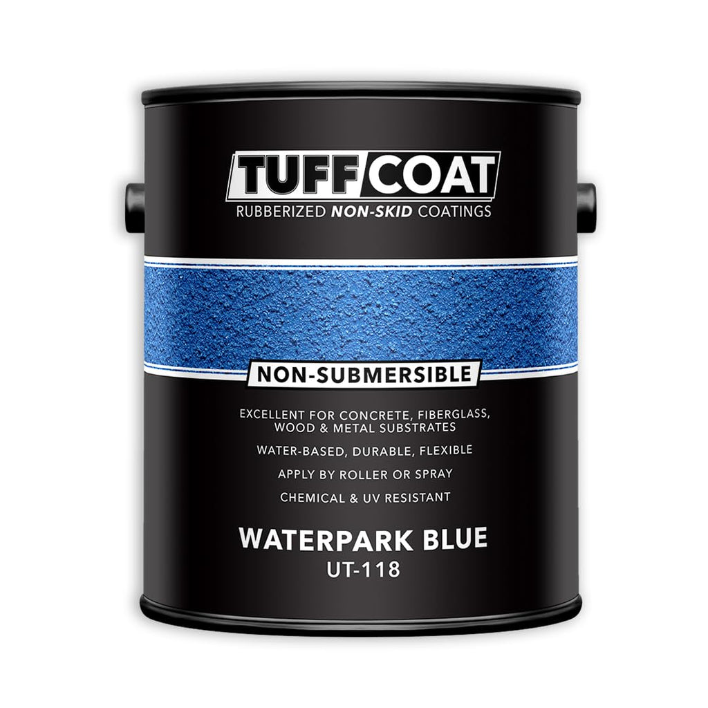 Tuff-Coat Marine Rubberized Non-Skid Deck Coating, 1 Gallon - Available in Black and Tan