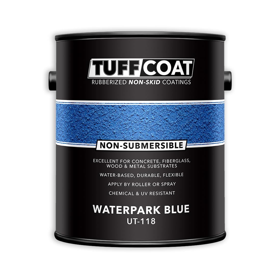 Tuff-Coat Marine Rubberized Non-Skid Deck Coating - 1 Gallon, Multiple Colors
