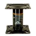 Springfield 7 Inch Fixed Height Economy Boat Seat Pedestal, Black