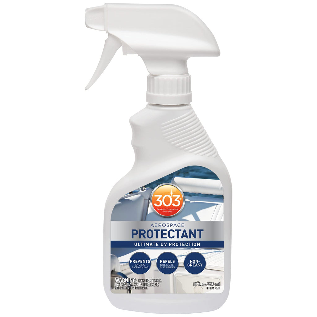 303 Products Marine Aerospace Protectant - UV Protection Spray for Vinyl, Rubber & Plastic, Available in 10 Fl. Oz. to 1 Gallon