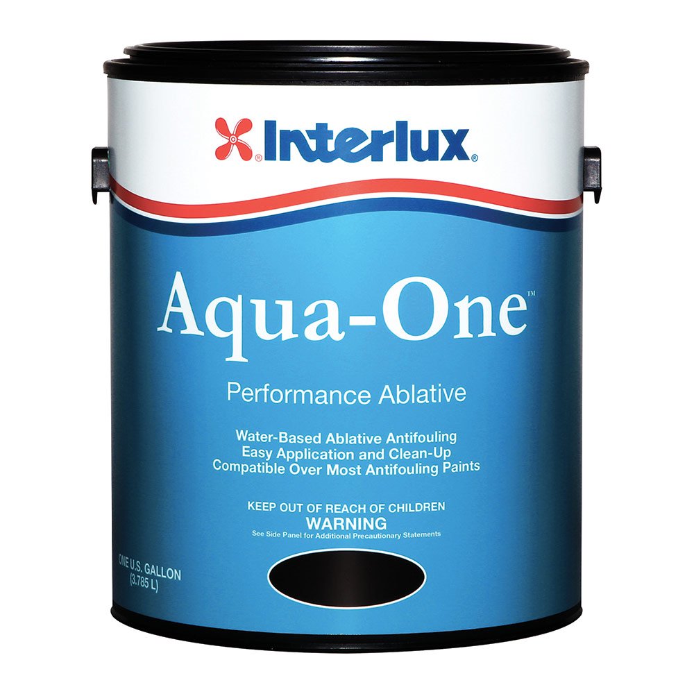 Interlux Aqua-One Performance Ablative Antifouling Bottom Paint, Blue - Available in Quart to 1 Gallon