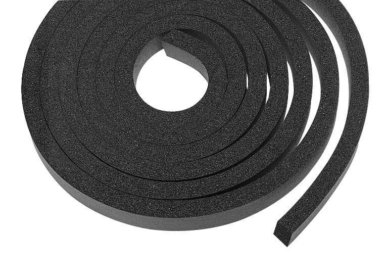 Taylor Made 1630 Windshield Screw Cover Foam, 6 Foot Roll, 1/2 x 3/4 Inch, Black