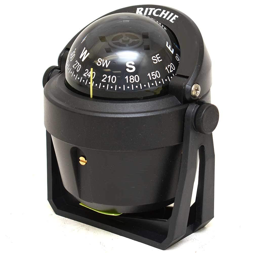Ritchie Explorer B-51 Series Bracket Mount Boat Compass, 2 3/4" Direct-Read Dial