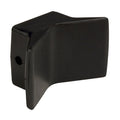 CE Smith Bow Stop 29550 - 4 Inch Black TPR Boat Trailer Bumper, 7 Inch Span