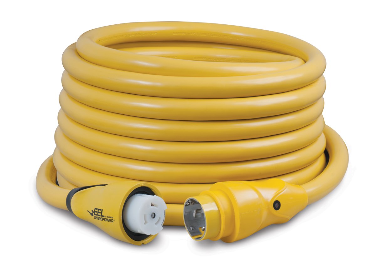 Marinco EEL Shore Power Cordsets - 30 Amp & 50 Amp, Available in 12' to 50' Lengths