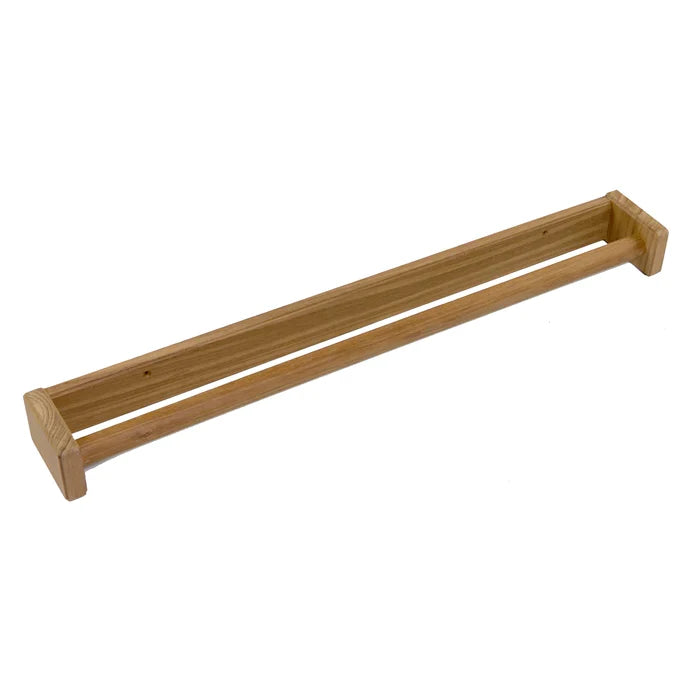 Whitecap Industries 22 Inch Premium Grade Teak Long Towel Rack