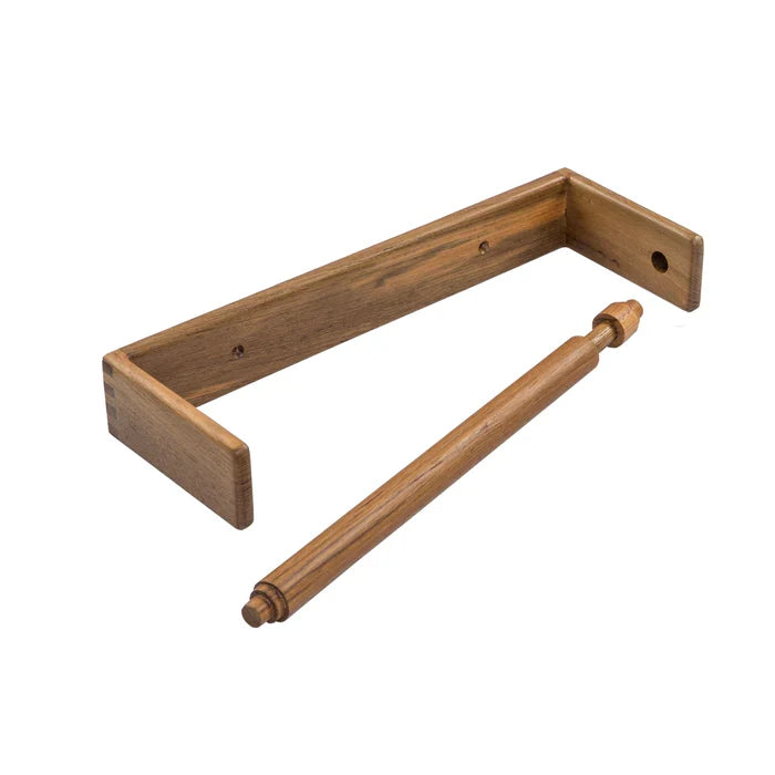 Whitecap Premium Grade Teak Wall-Mount Paper Towel Holder, 12-1/4 Inch