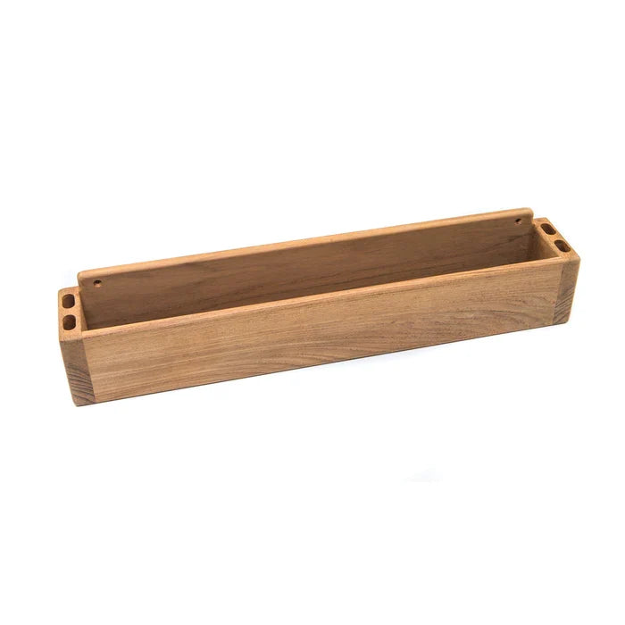 Whitecap Industries 62530 Teak Navigation Tray, 17-1/2 Inch Solid Teak