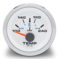 Sierra 62540P White Premier Pro 2 Inch Water Temperature Gauge for Inboard/Sterndrive Engines