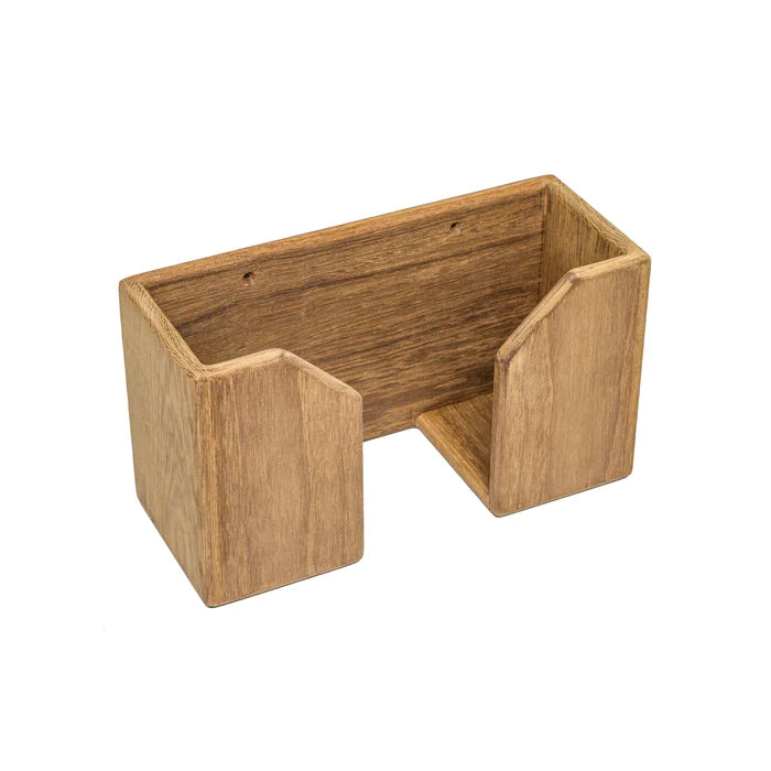 Whitecap Industries 62702 Teak Binocular Rack, Solid Teak Wood, 8-3/4 x 4-7/8 x 3-1/2 Inch