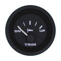 Sierra 62727P Trim Gauge, Black Premier Pro 2 Inch - Mercury/Volvo DP/SX/Yamaha 2001+