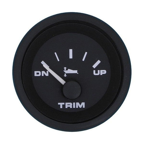 Sierra 62727P Trim Gauge, Black Premier Pro 2 Inch - Mercury/Volvo DP/SX/Yamaha 2001+