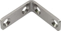 Sea-Dog 90 Degree Angle Bracket, 3 x 3 Inch, 304 Stainless Steel, Sold as a Pair, 221315-1