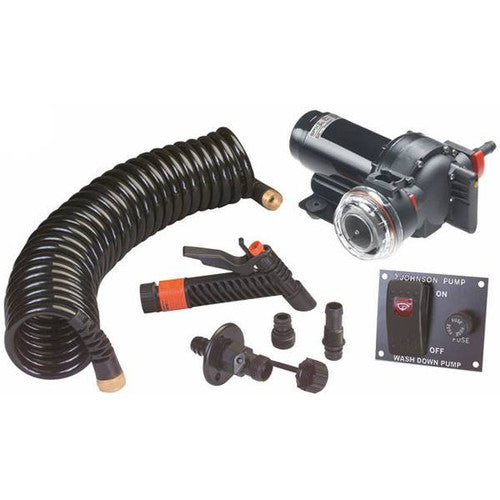 Johnson Pump 64534 Aqua Jet 5.2 GPM 12V Wash Down Pump Kit