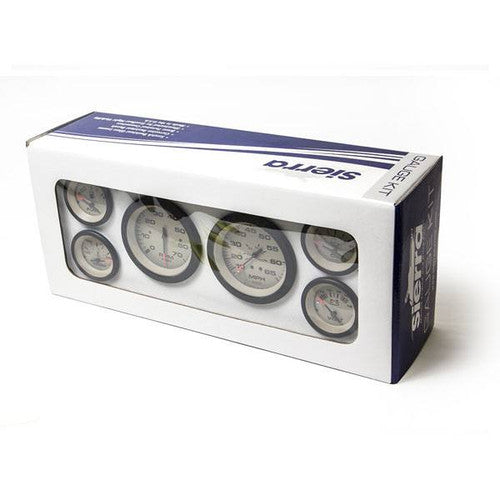 Sierra Sahara Twin Engine Add On IB/IO Gauge Kit, Part 65485P