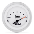 Sierra 65504P Trim Gauge, 2 Inch Up-Down Dial, By Engine Manufacturer Sender