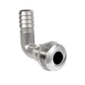 Whitecap Industries Duraplex 1-1/8 Inch 90-Degree Duplex Stainless Steel Thru-Hull Fitting - 6579X