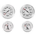 Sierra 67669P Lido 4 Gauge Outboard Instrument Set, Fog Resistant