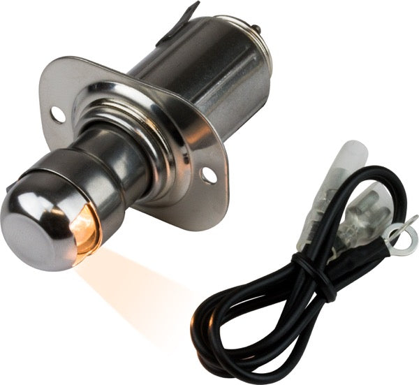 Sea-Dog Stainless Steel Cigarette Lighter and Chart Light Combo 426352-1, 12VDC 16A
