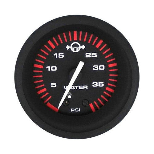 Sierra Amega 68357P Outboard Water Pressure Gauge Kit, 2 Inch, 40 PSI, WP Sender