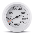 Sierra 68374P Tachometer 3 Inch, 0-7000 RPM, Arctic White, O/B ALT./COIL Sender
