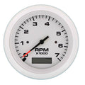 Sierra 68375P Arctic Tachometer and Hourmeter, 3 Inch, 0-7000 RPM, Gas Engine