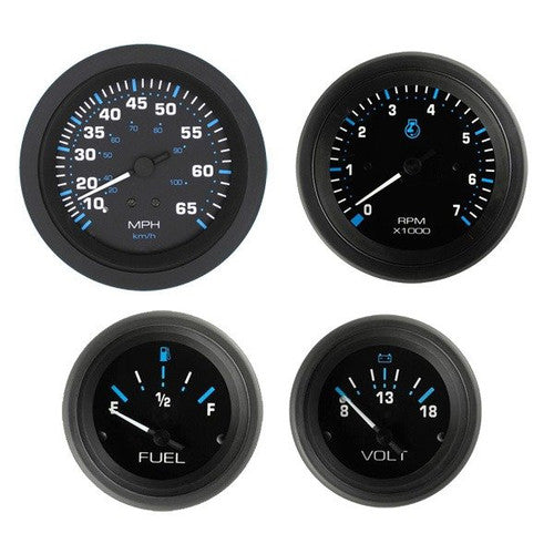 Sierra Eclipse 68412P Inboard/Sterndrive 6-Gauge Instrument Set