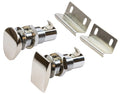 Sea-Dog Push Button Cabinet Latch 225420-1, Rectangular, Investment Cast 316 Stainless Steel