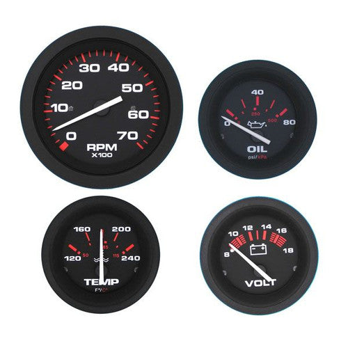 Sierra 69722P Amega Domed Twin Engine Add On IB/IO 4 Gauge Kit
