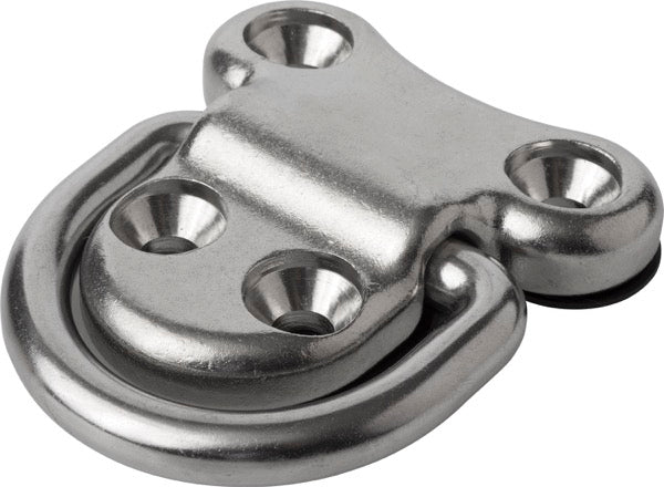 Sea-Dog Folding D-Ring 048620-1, 316 Stainless Steel, 4,000 lb Breaking Strength
