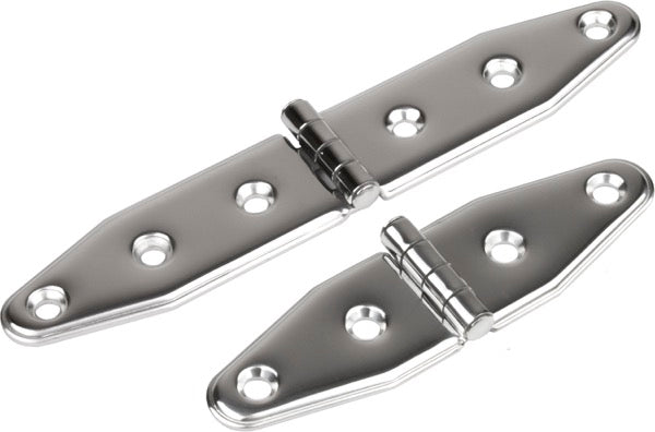Sea-Dog Strap Hinge, 4 Inch 304 Stainless Steel Surface Mount, Part 201134-1