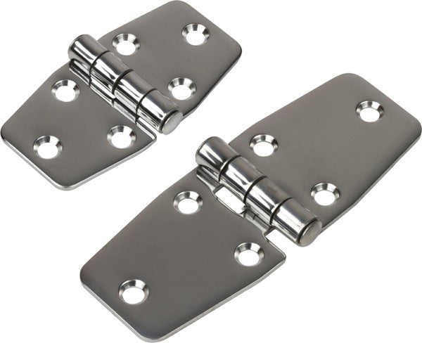 Sea-Dog Door Hinge 201530-1, Stamped 304 Stainless Steel, 2-7/8 Inch x 1-1/2 Inch, Pair