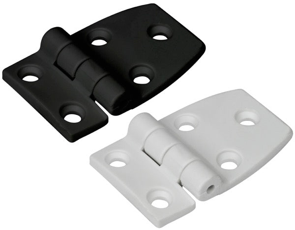 Sea-Dog Nylon Short Side Door Hinge, Black, 202510-1