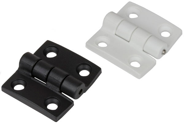 Sea-Dog Nylon Butt Hinge 202580-1, Black, 1-1/2 x 1-3/8 Inch, Stainless Steel Pin
