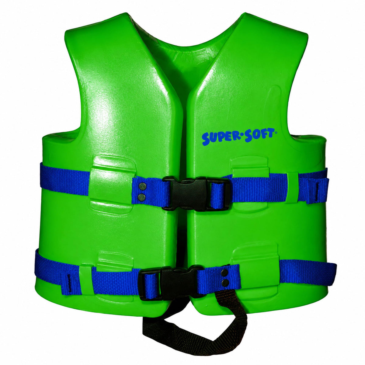 Texas Recreation Child's Vinyl Life Vest, USCG Approved Type III PFD, X-Small (21-23" Chest, 30-50 lbs) - Available in Marina Blue, Yellow, Fierce Green