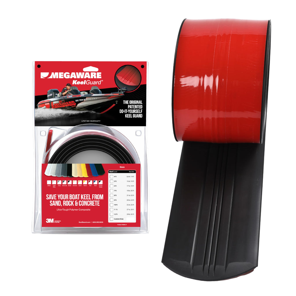 Megaware KeelGuard Keel Protector - Available in 5' White to 7' Black