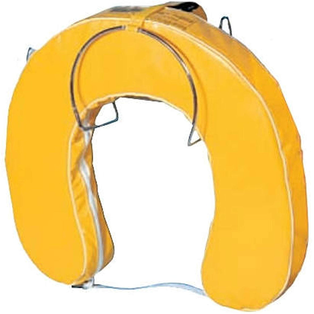 Cal June Horseshoe Ring Buoy - USCG Approved, Yellow, Models 920 & 940