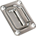 Sea-Dog Spring Loaded Flush Hatch Pull, 304 Stainless Steel, 3 Inch