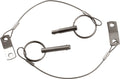 Sea-Dog Stainless Steel Stepped Release Pin and Lanyard, 1/4 Inch, Bimini Top Hardware - 299980-1