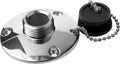 Sea-Dog Washdown Water Outlet 513120-1, 316 Stainless Steel, 1/2 Inch FIPT x 3/4 Inch Garden Hose Thread