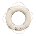 Cal June G-19 Jim-Buoy G-Series Life Ring with Web Straps, 19 Inch, White