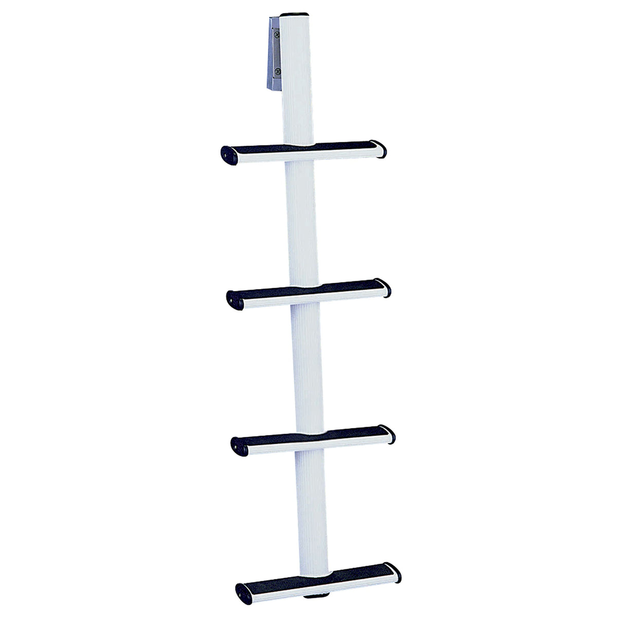 Garelick 19804 Sport/Diver Ladder, 4-Step Aluminum Boarding Ladder, 400 lb Capacity