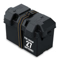 Attwood 9067-1 Power Guard 27 Vented Battery Box for Group 27 Batteries, Black