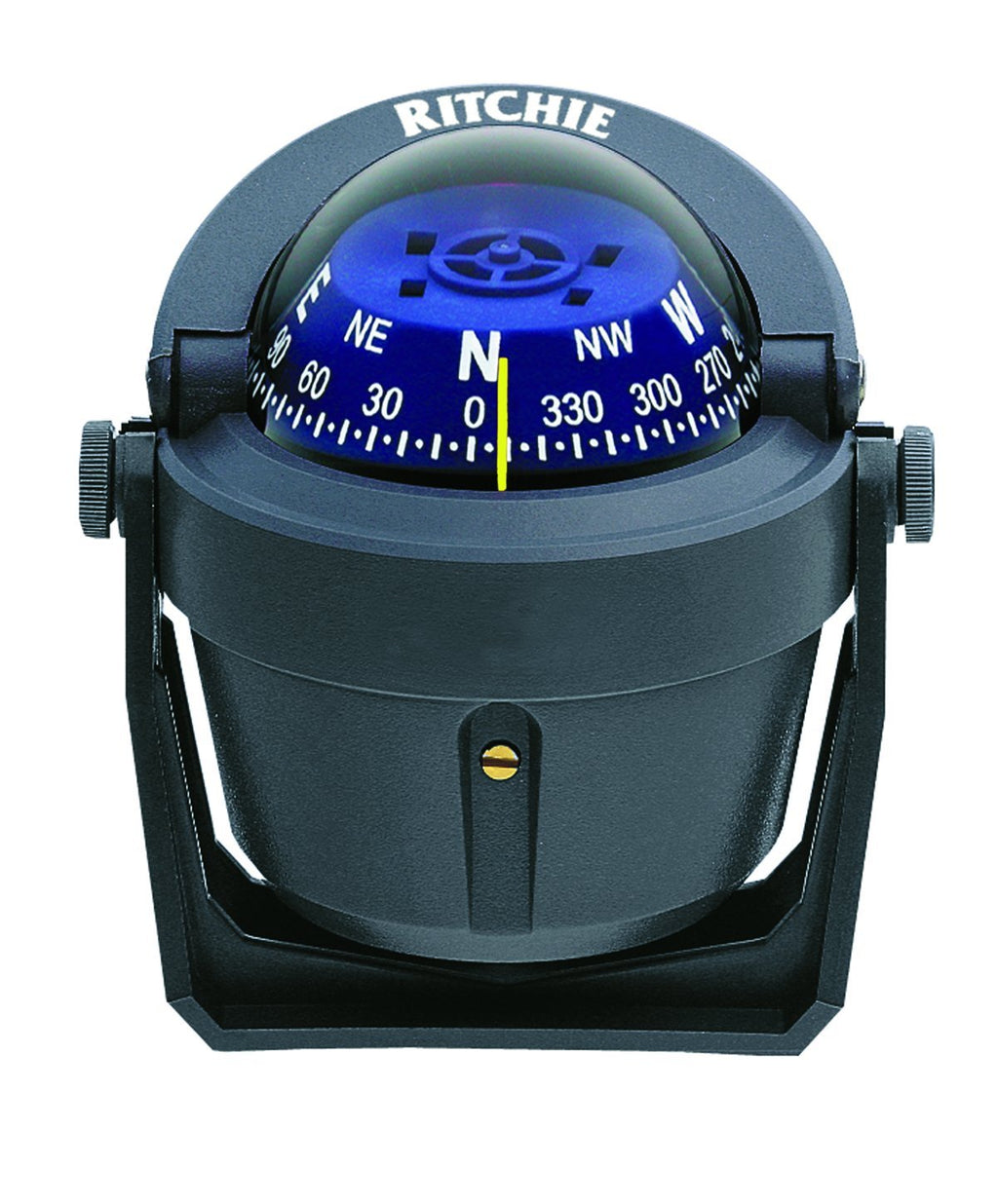 Ritchie Explorer B-51 Series Bracket Mount Boat Compass, 2 3/4" Direct-Read Dial