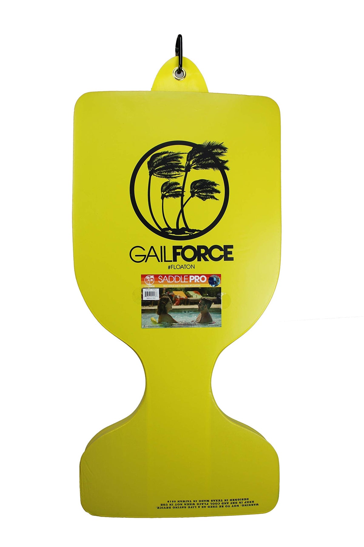 Gail Force Water Sports Saddle Float - Vinyl-Coated Closed Cell Foam Cushion, Multiple Colors