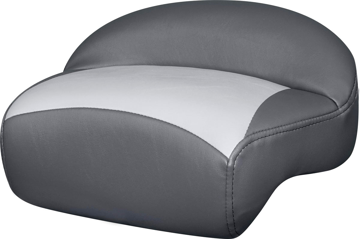 Tempress Guide Series Casting Seat with Molded Foam, Charcoal/Gray, Fits 5.25 x 5.25 Inch Pedestals