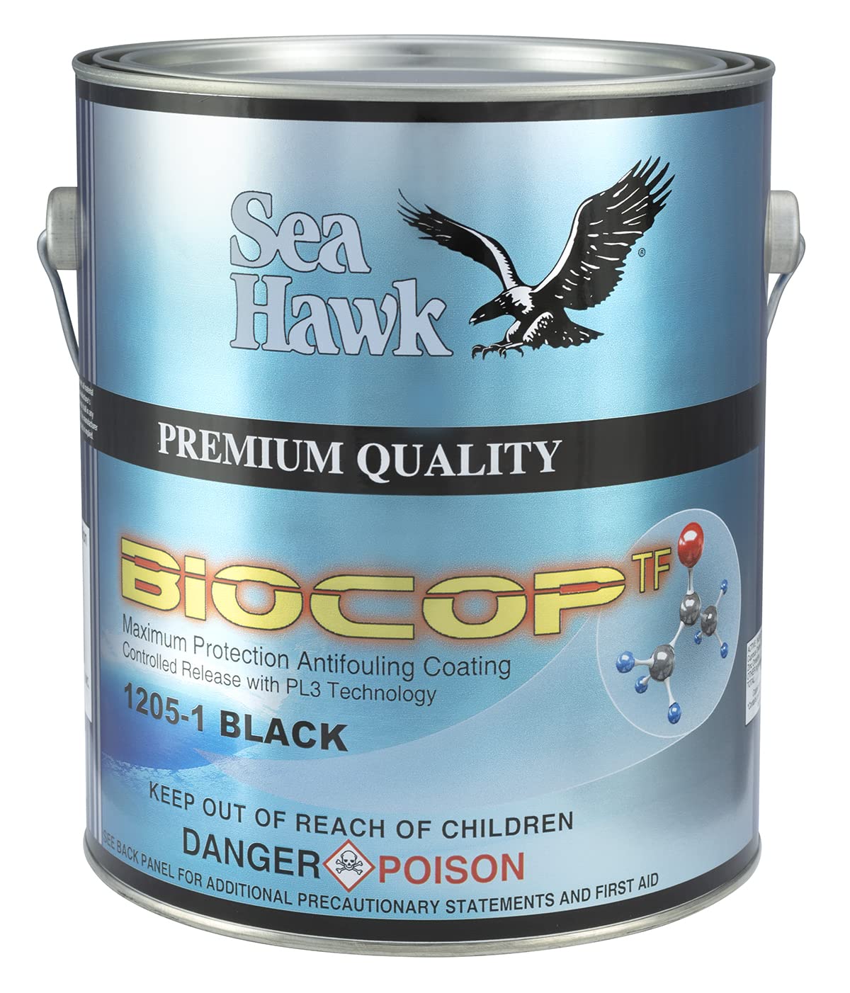 Sea Hawk Biocop TF Red Ablative Antifouling Bottom Paint, Gallon (1201-1/GL)