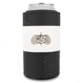 Toadfish Non-Tipping Suction Cup Can Cooler - Stainless Steel Vacuum Insulated, 12 oz - Available in White or Pink